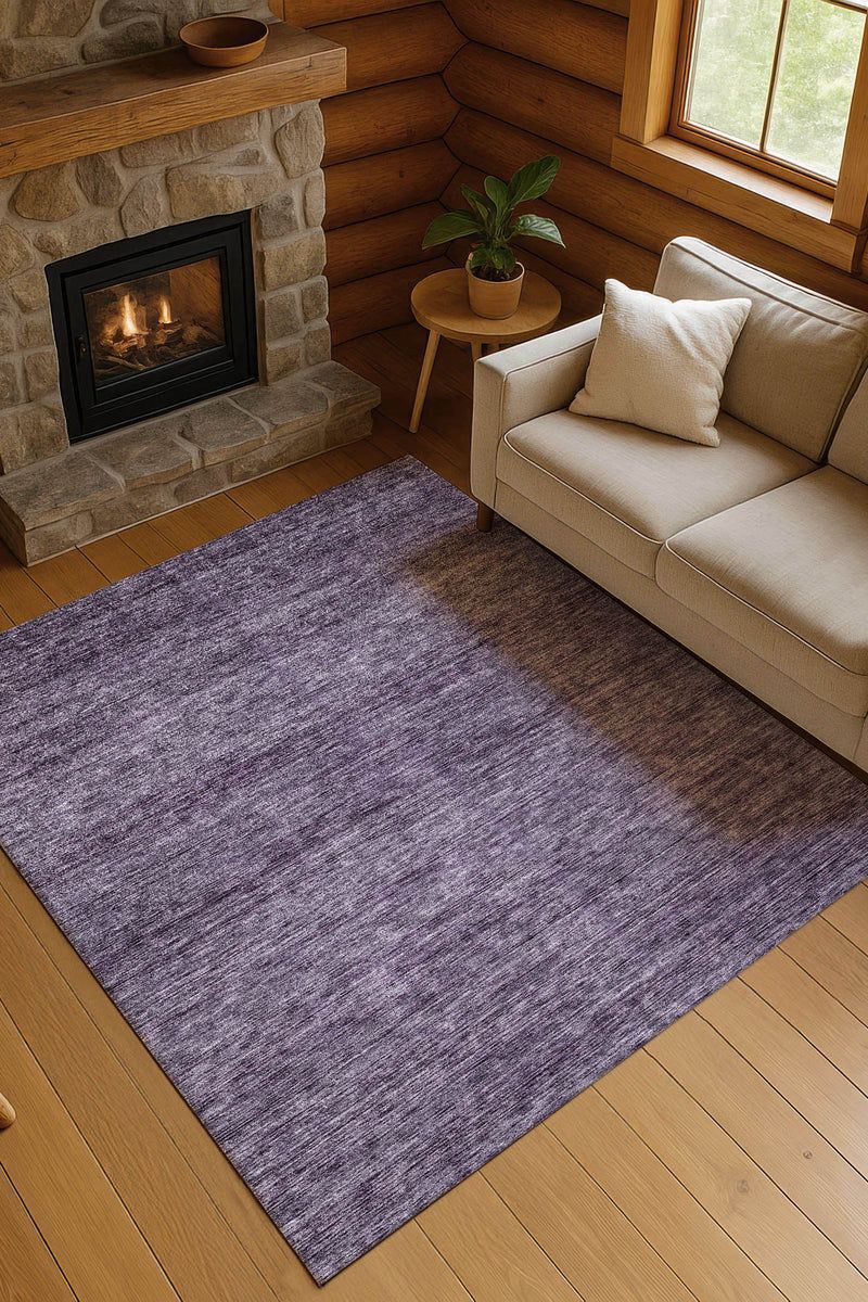Soft Essentials SE1 Plum 9' x 12' Rug image number 1