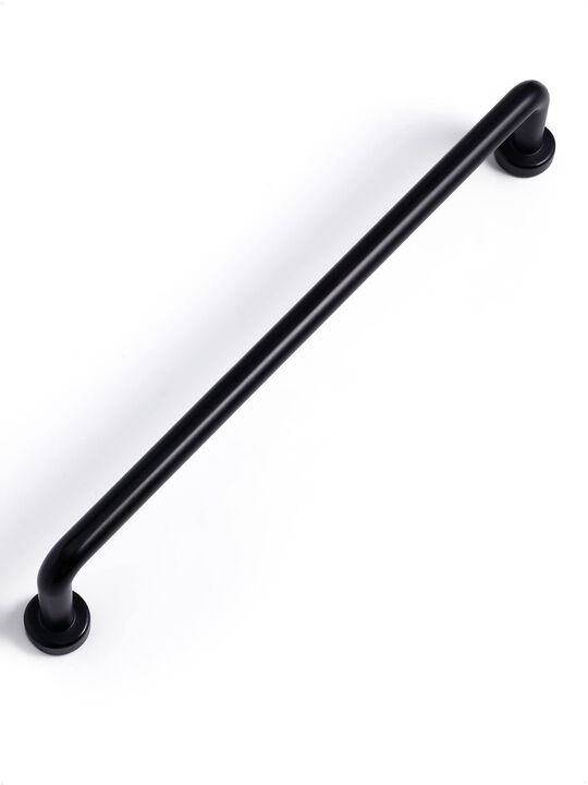 JIASENBAO Black Cabinet Bar Pulls 6.3"" Hole Center 5 Pack Classic Modern Matte Drawer Handles Kitchen Cupboard Bathroom Dresser