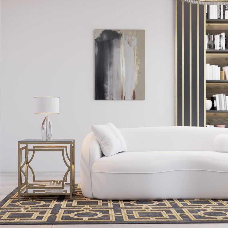 Bristol Side Table Brass