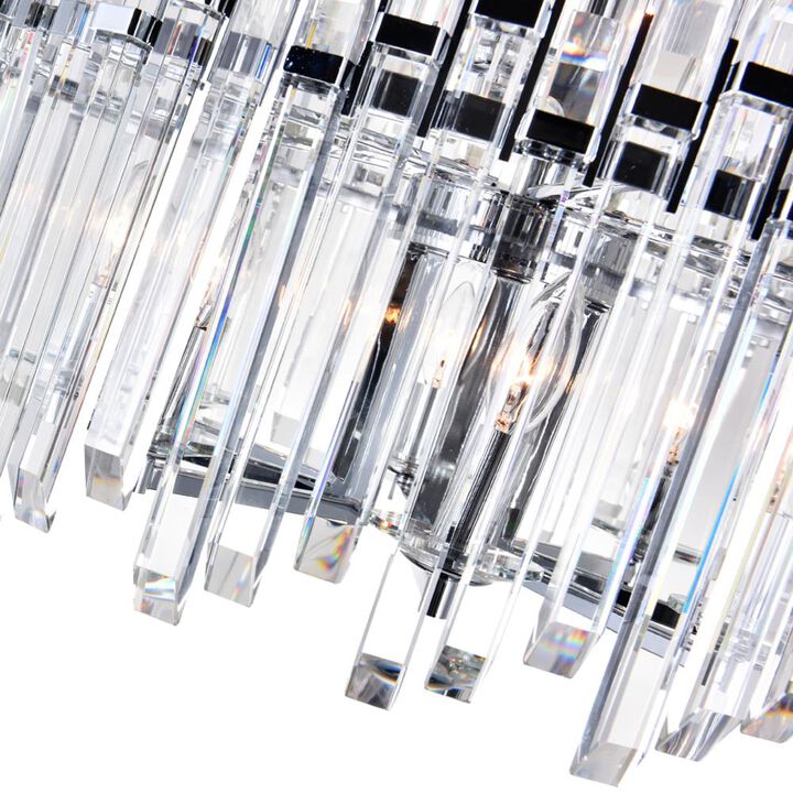 Henrietta 12 Light Chandelier With Chrome Finish