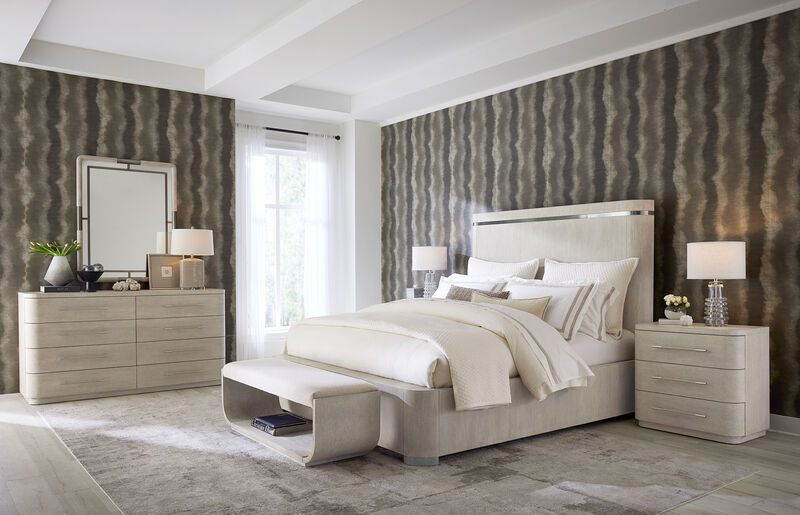 Modern Mood Beige Queen Panel Bed image number 3