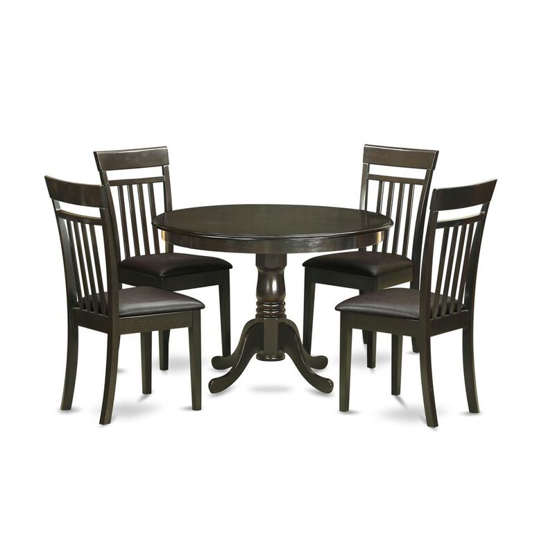 5 PC small Kitchen Table set-small Table and 4 Kitchen Chairs.