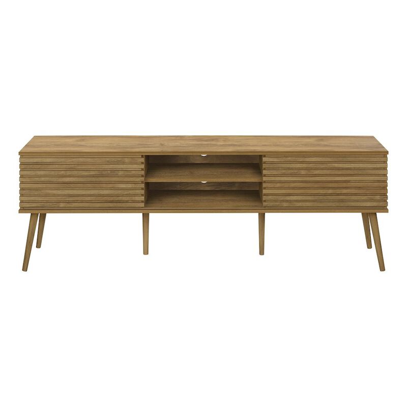 Contemporary Tv Stand in Walnut color