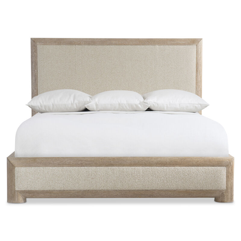 Aventura Upholstered King Panel Bed image number 1
