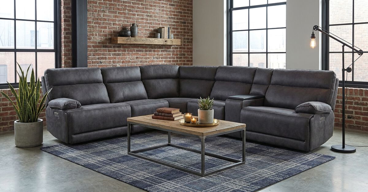 Vaquaro Immersive Audio Power Sectional