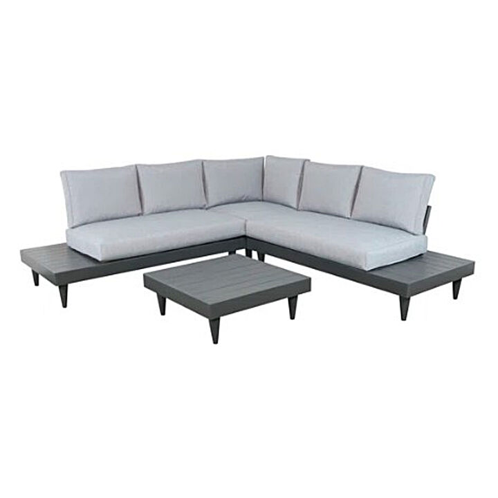 Living Source International  4 - Person Outdoor Seating Group with Cushions