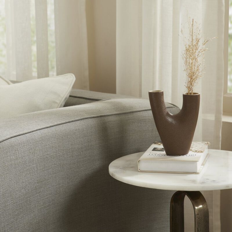 Renwil Garnier Small Vase In Brown Color