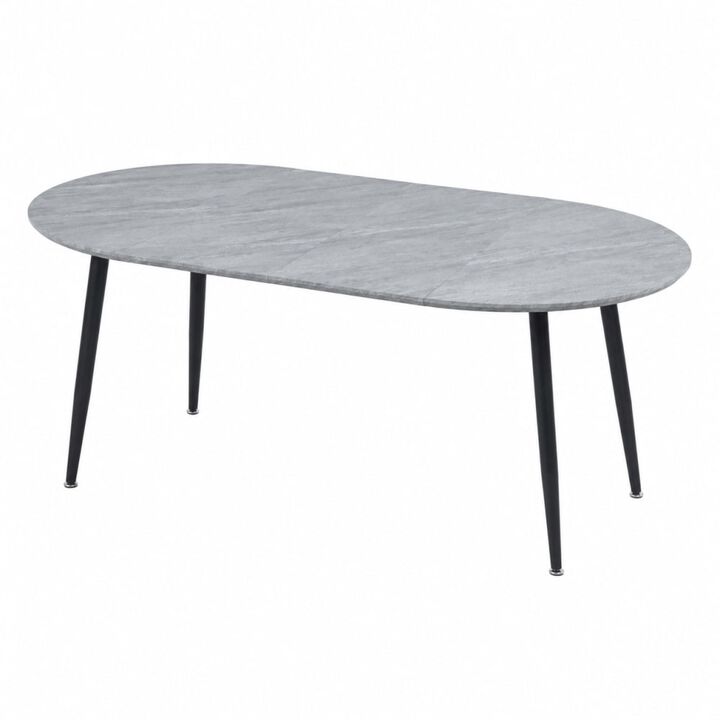 GOODSILO Extensible Multi-Functional Table with Sturdy Wood Legs for Dining, Office, and Coffee Use, 100/140/180cm