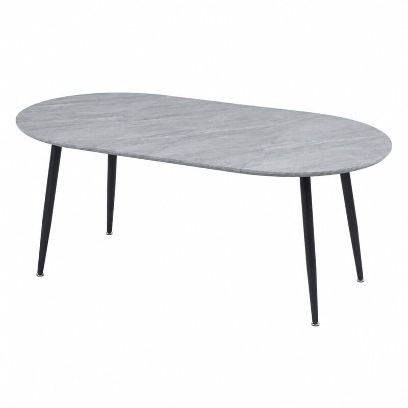 GOODSILO Extensible Multi-Functional Table with Sturdy Wood Legs for Dining, Office, and Coffee Use, 100/140/180cm image number 0