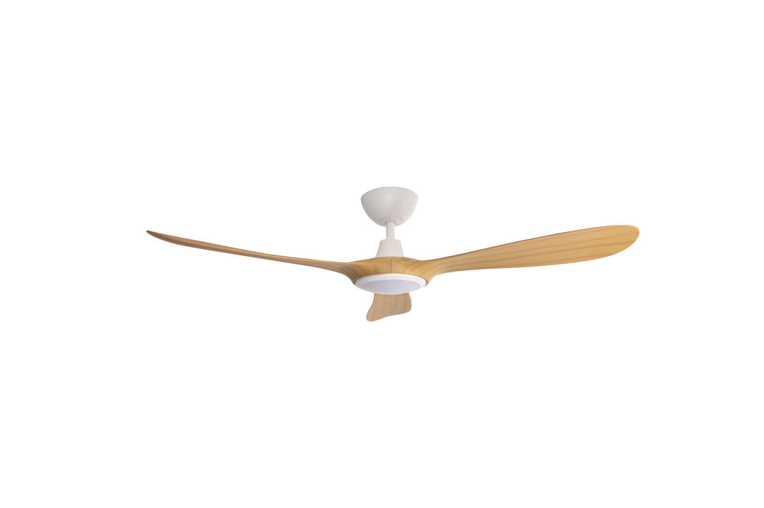 ENLIGHT 60" Smart DC Ceiling Fan with Light, IP66 Outdoor/Coastal Rated, Matter Smart Home Integration, 3 Blades