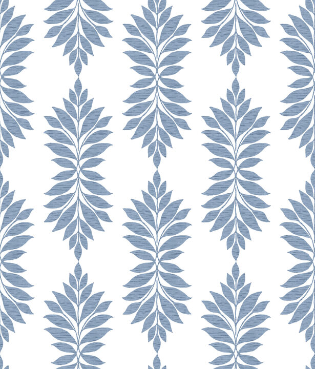 Broadsands Botanica Blue Wallpaper
