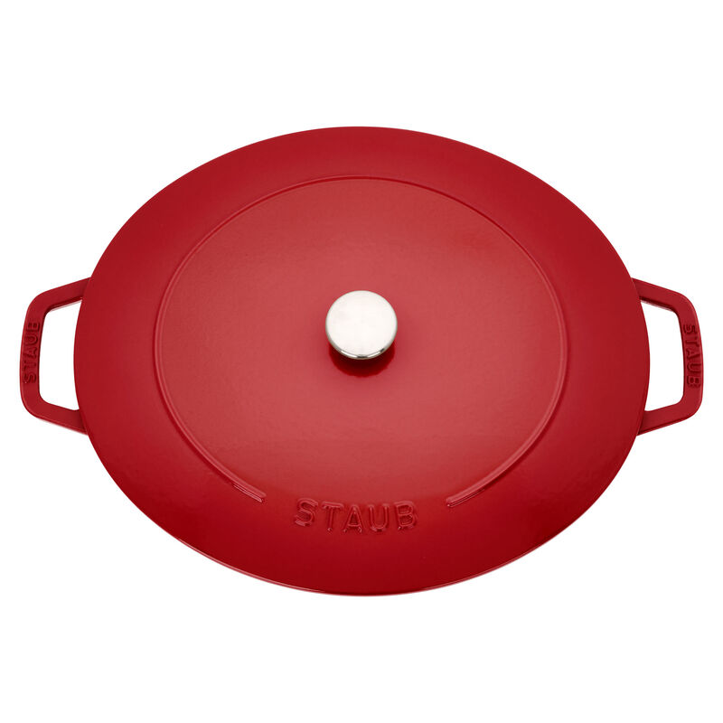 Staub Cast Iron 6.25-qt Shallow Oval Dutch Oven
