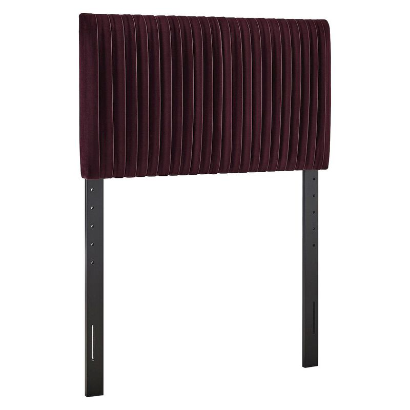 Eloise Stain-Resistant Performance Velvet Twin Headboard image number 0