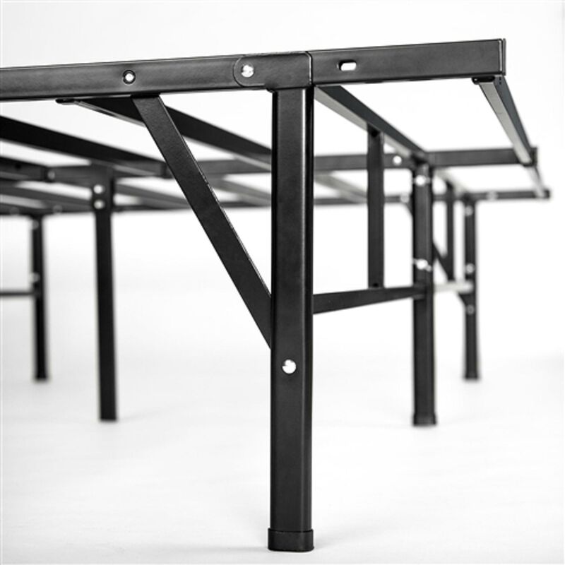 Sturdy Metal Bed Frame – Platform Design with Reinforced Slats, Easy Assembly, and Noise-Free Use