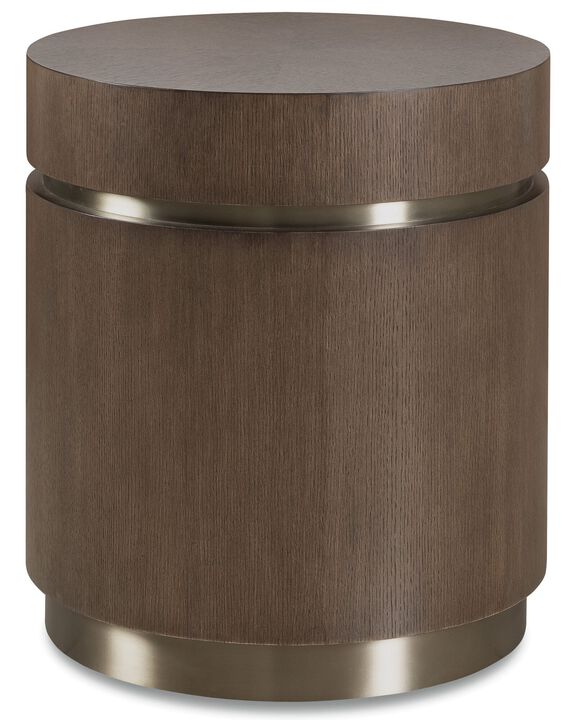 Roll With It Round End Table