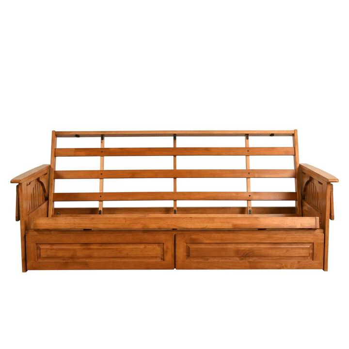 Phoenix Frame-Barbados Finish-Storage Drawers