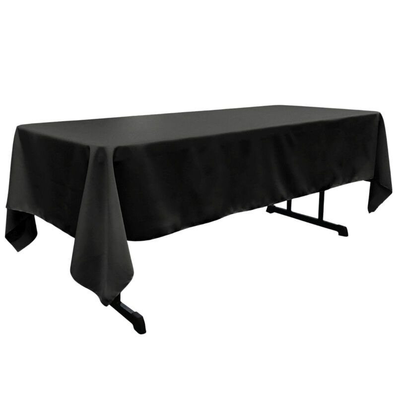 Rectangular Tablecloth 60 by 102 Inch Polyester Poplin Fabric image number 0
