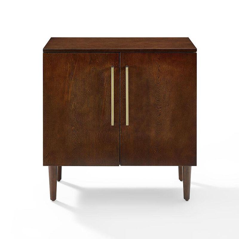 Crosley Furniture Everett Accent Cabinet Mahogany