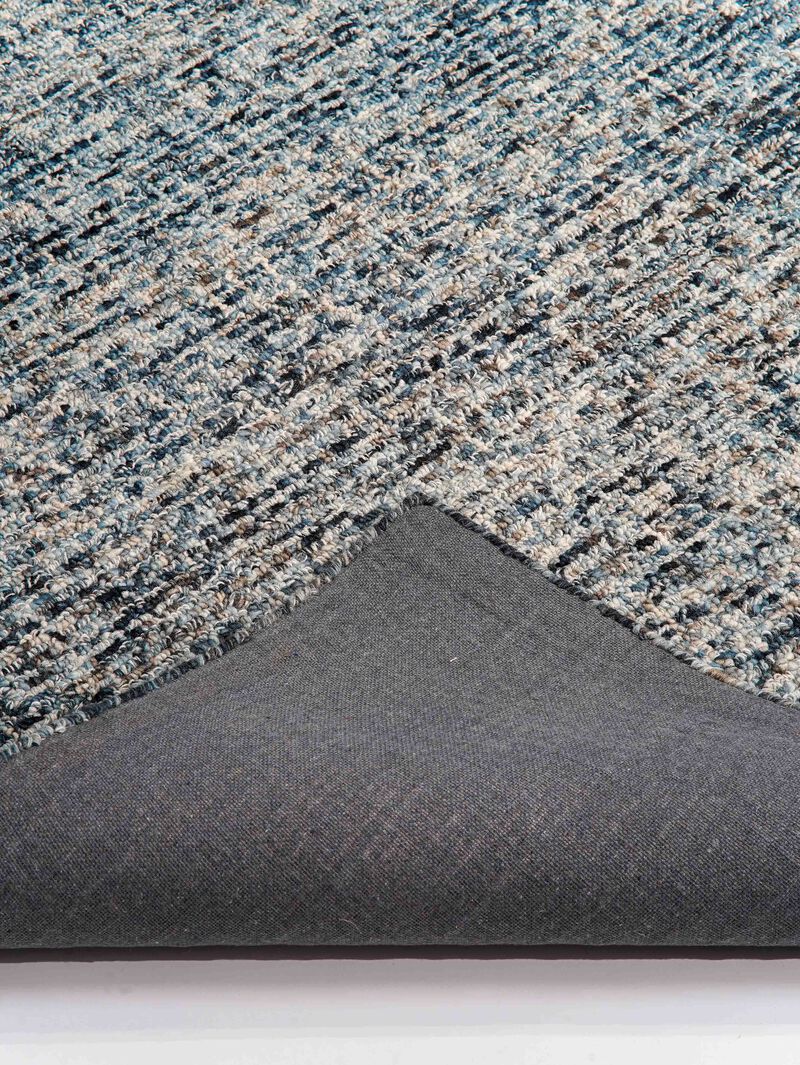 RUGSOTIC CARPETS HAND TUFTED WOOL ECO-FRIENDLY AREA RUGS  - Rectangle Shape, Dark & Blue, Solid Plain Design, High Pile  Handmade Anti Skid Area Rugs for Living Room, Bed Room (KWC111) image number 4