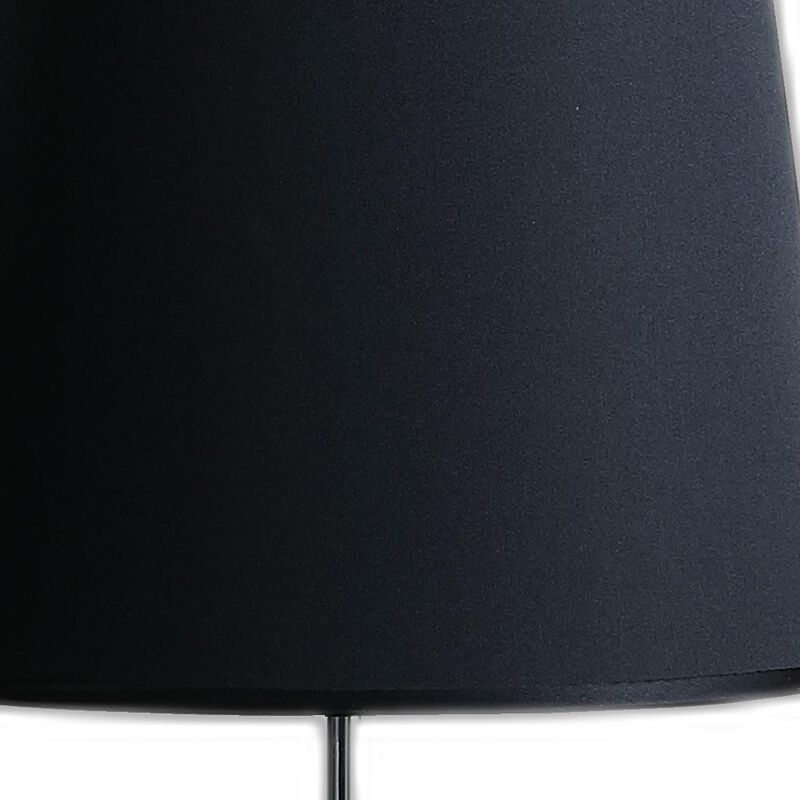 Hivvago 21” Black Sculptural Clown Phone Holder Desk Lamp