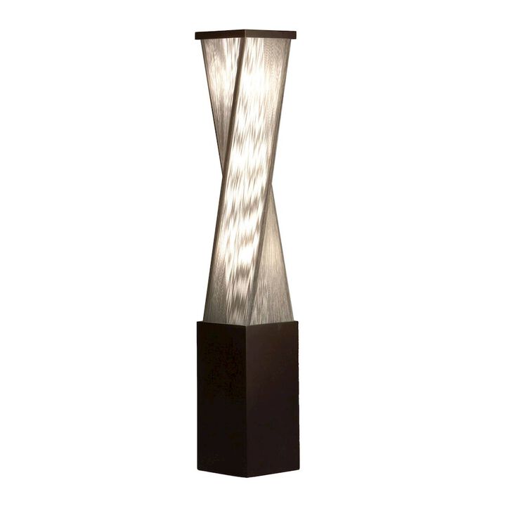 NOVA OF CALIFORNIA Torque Tall Base Accent Floor Lamp - Espresso