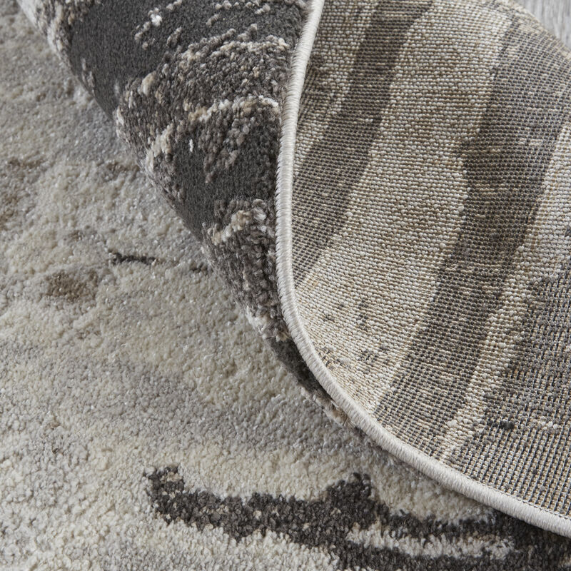 Vancouver 39FIF Ivory/Brown/Gray 9' x 12' Rug