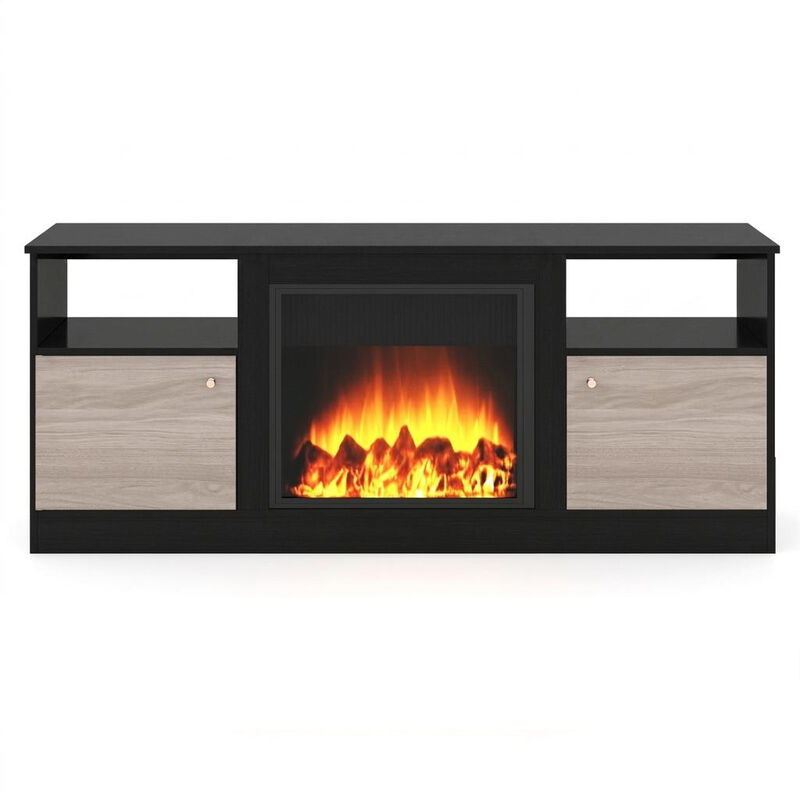 TV Stand Entertainment Center with Open Compartment Design image number 0