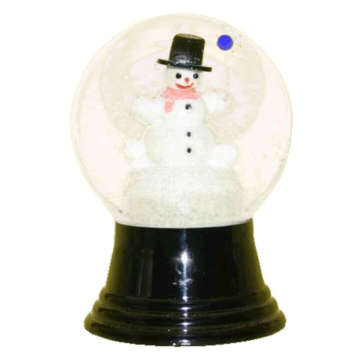 Snowglobe - Medium Snowman with Balloon