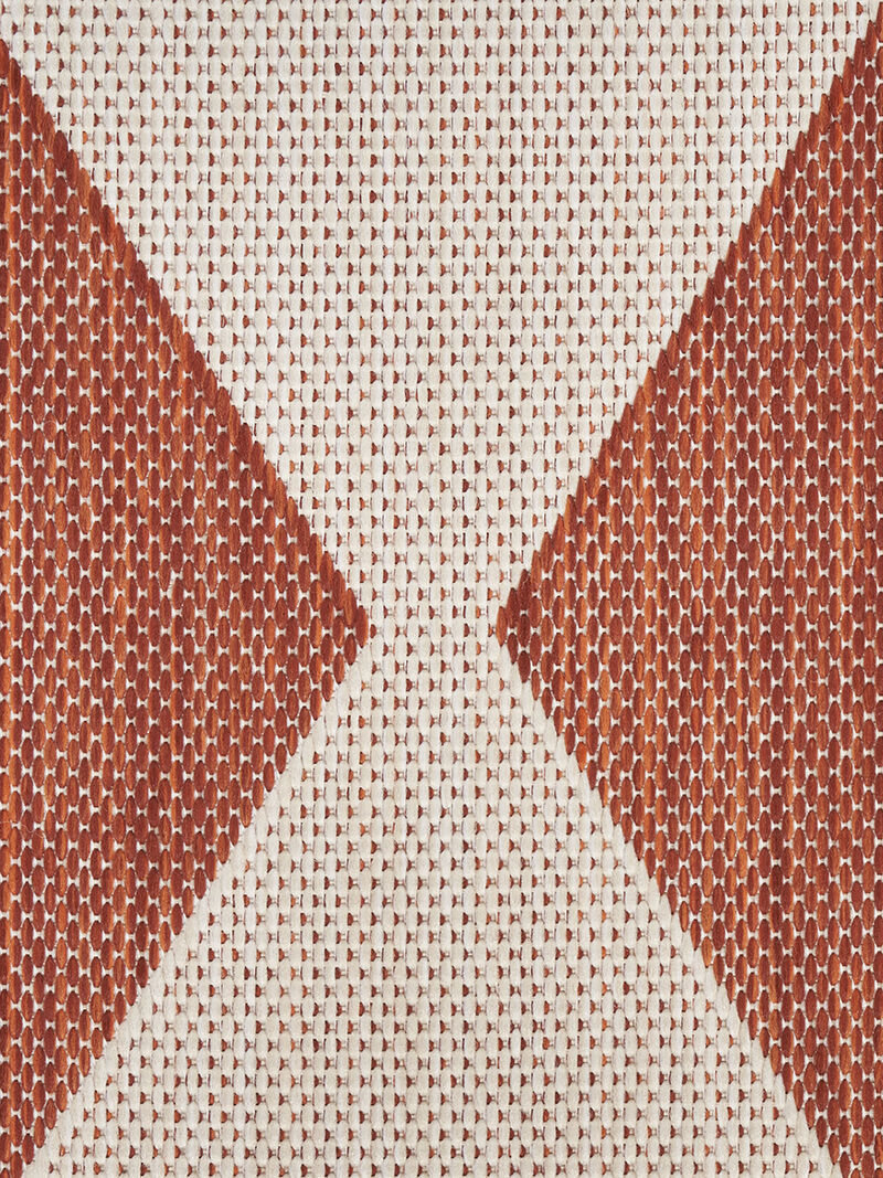 Positano POS04 Terracotta 7' x 10' Rug image number 6