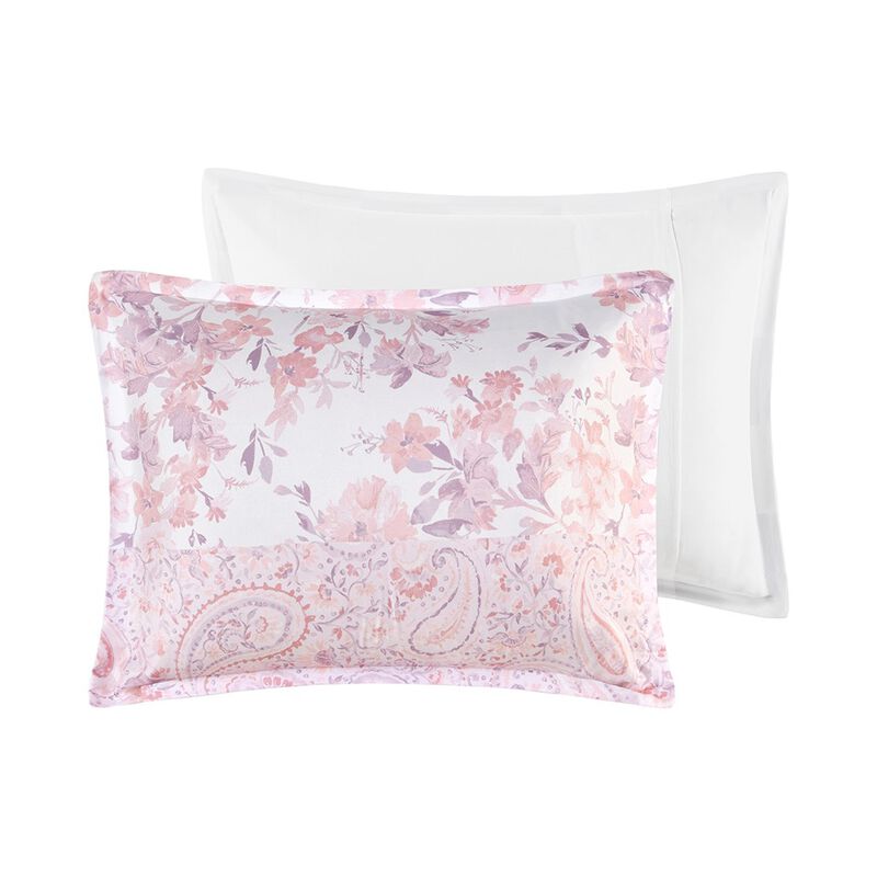 Gracie Mills Valeria Floral Paisley Duvet Cover Set