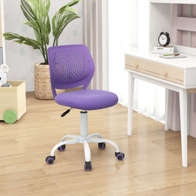 Kids Ergonomic Study Chair with Supportive Backrest and Height Adjustment