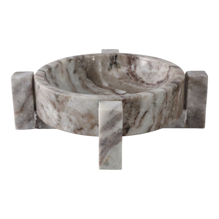 10x10" Marble Bowl In Base