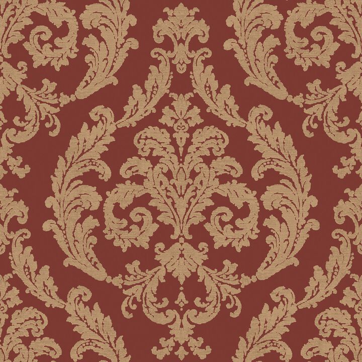 Palazzo 2 Silk Damask Red Wallpaper G67611