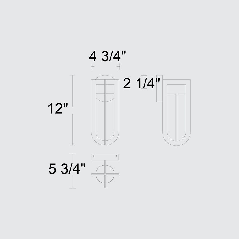 Furo 12 inch LED Wall Sconce image number 5