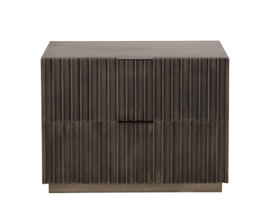 Carlin Taupe Nightstand