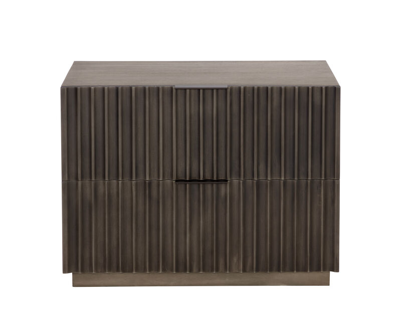 Carlin Taupe Nightstand