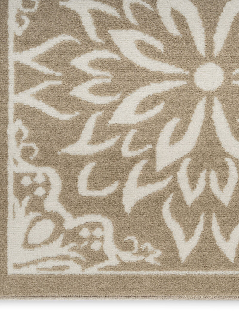 Jubilant JUB06 Taupe 5'3" x 7'3" Rug