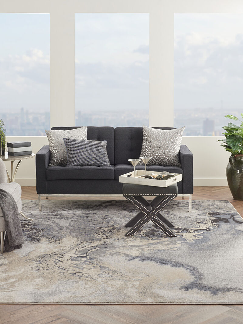 Maxell MAE08 Gray 10' x 14' Rug