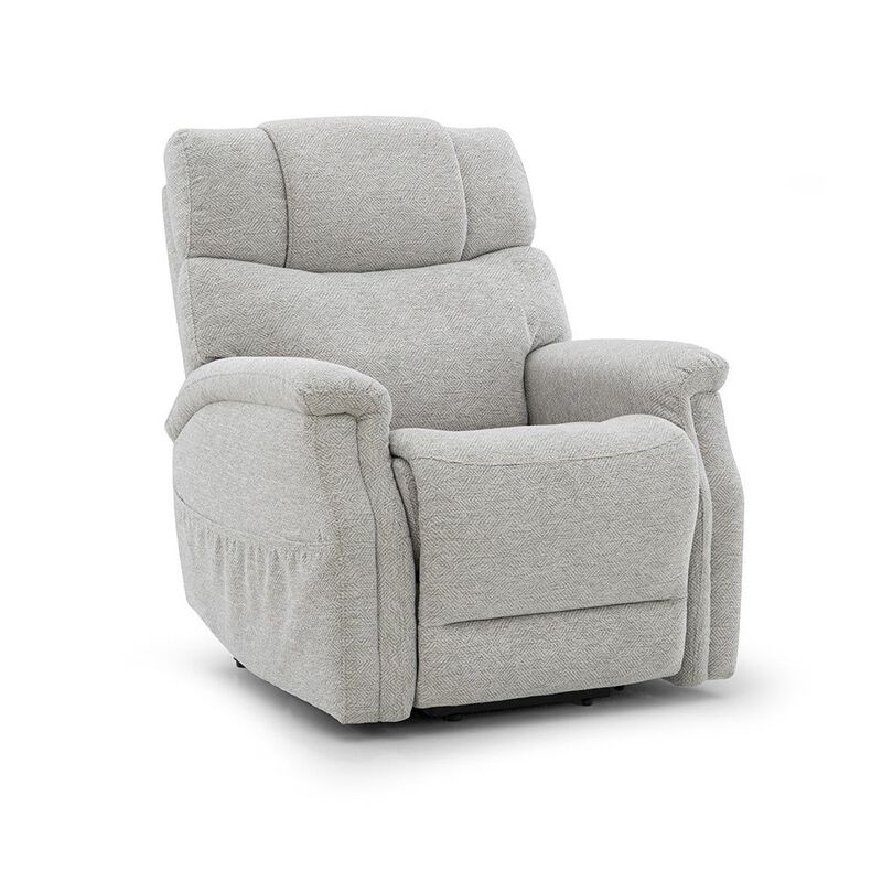 Starlight Canyon Home Light Gray Power Lift Recliner Chair for Elderly with USB and Electric Recline
