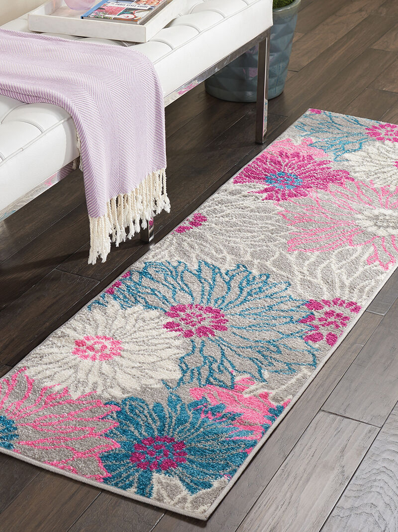 Passion PSN17 Gray 1'10" x 2'10" Rug image number 7