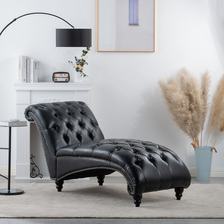 Streamdale Tufted Armless Chaise Lounge
