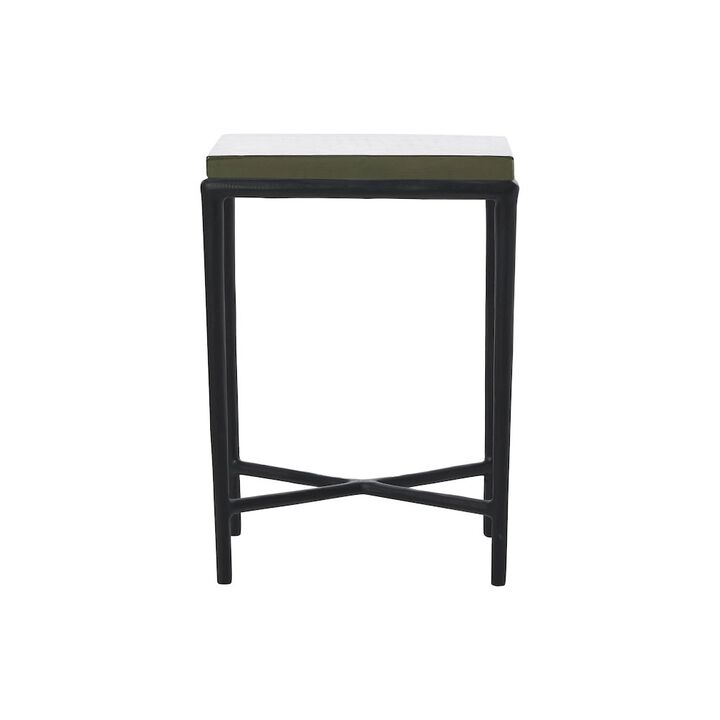 Renwil Aria Side Table In Black Color