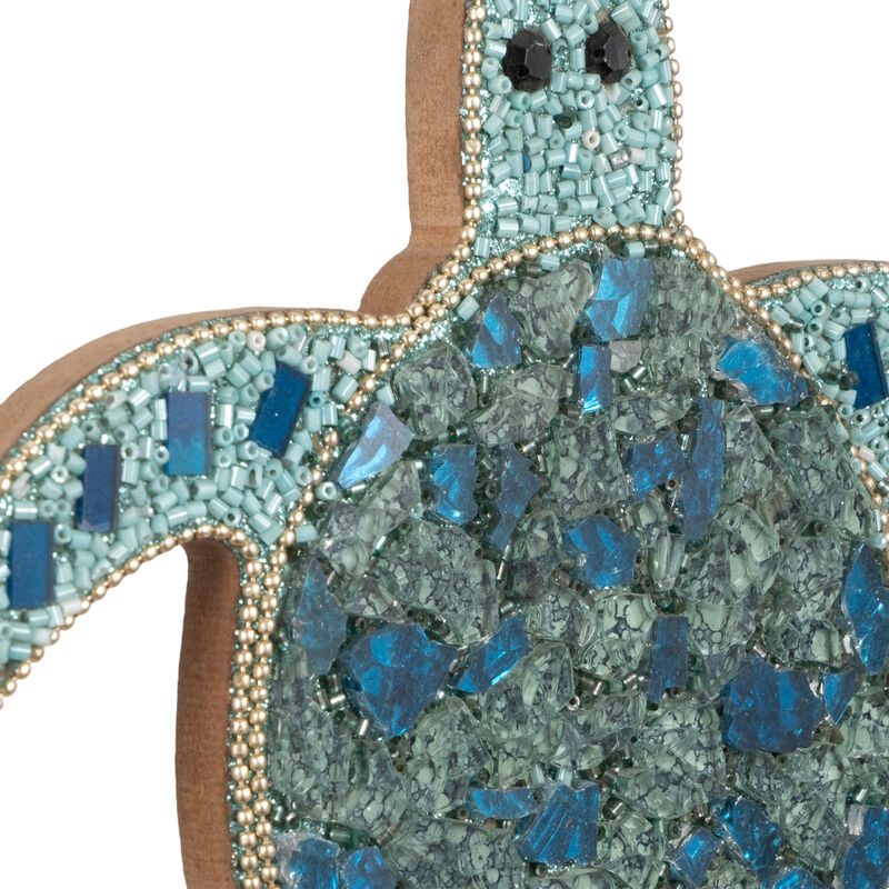 31" Mosaic Turtle With Bells image number 3