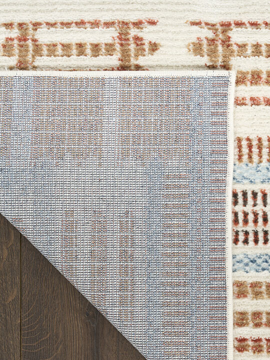 Nordic NRC16 Ivory/Rust 2' x 6' Rug