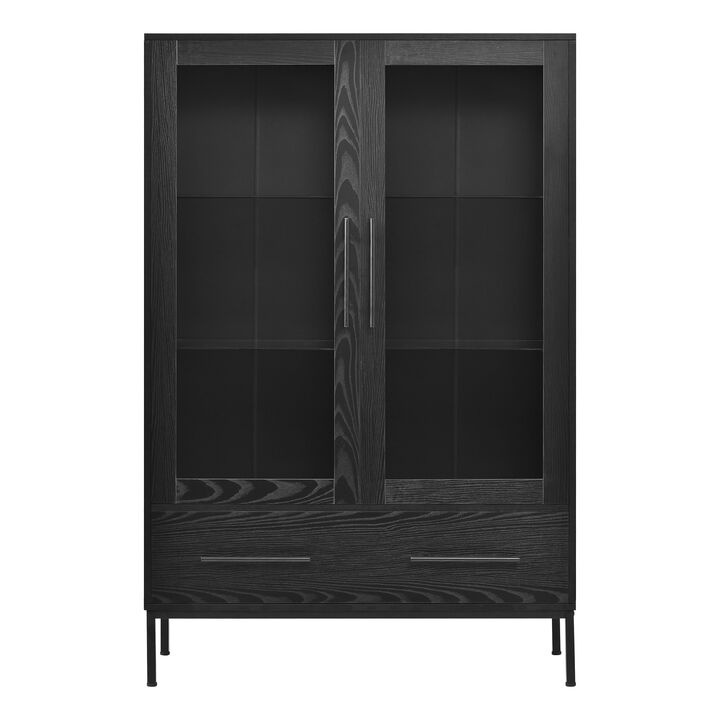 Wuvind 60'' Tall Display Cabinet