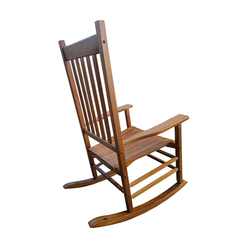 Streamdale Balcony Porch Adult Rocking Chair Brown image number 5