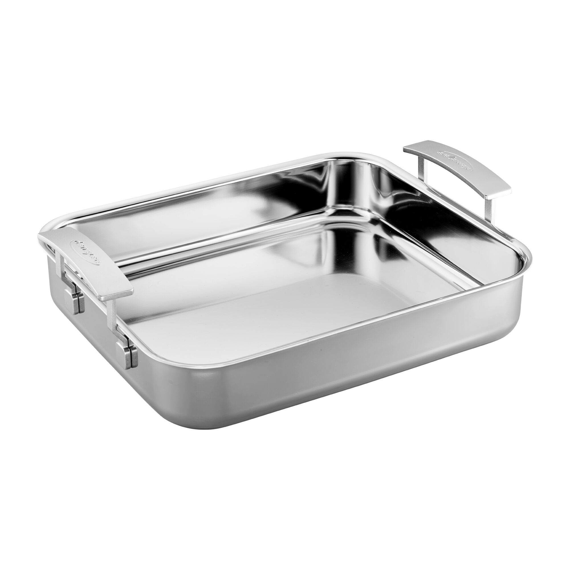 Industry 5-Ply Stainless Steel Roasting Pan with Rack
