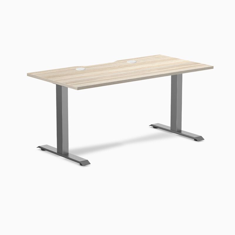 Desky Zero Scalloped Laminate Office Desk image number 0