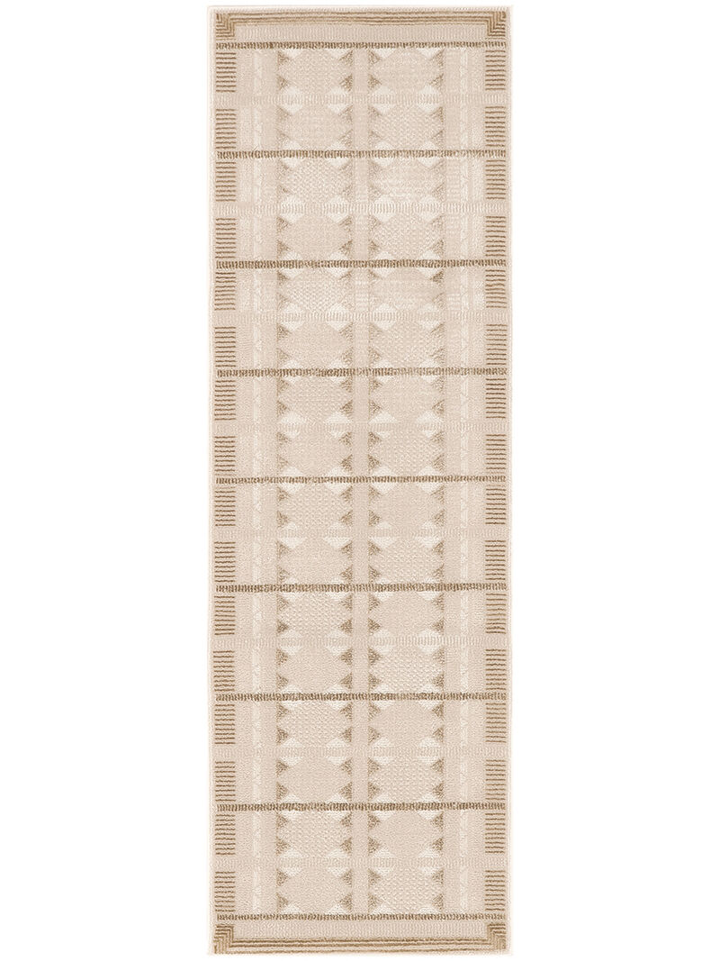 Nordic NRC06 Taupe 2' x 6' Rug