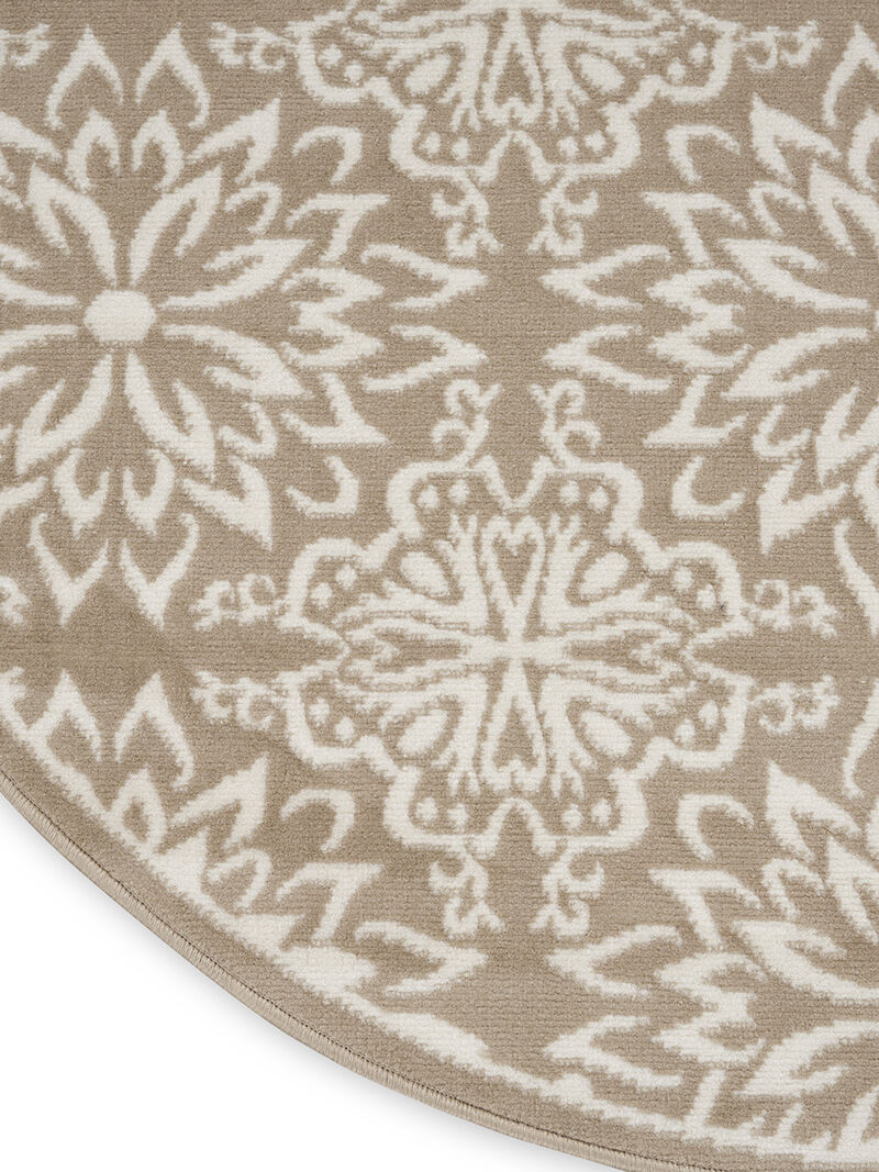 Jubilant JUB06 Taupe 8'6" x 12' Rug